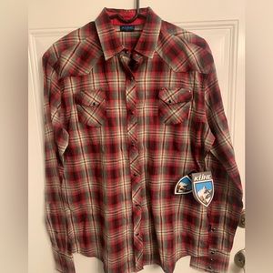 KUHL W’a lightweight plaid shirt